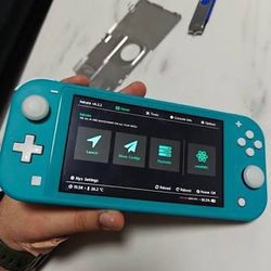 Modded Jailbroken Homebrew Nintendo Switch Console Hekate W/ 15000+ Games 