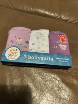 Carter's 3 bodysuits size 3-6 mos.