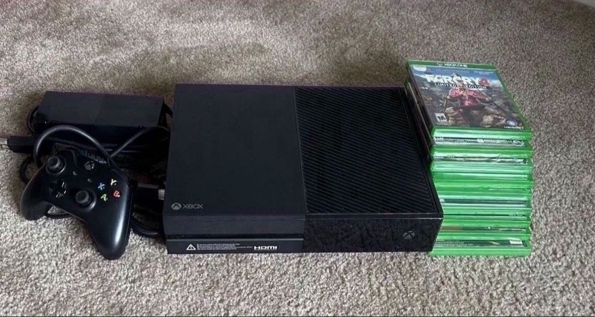 XBOX & Discs - (Memory - 1 Tirabites tb Updated, ,the latest Version)