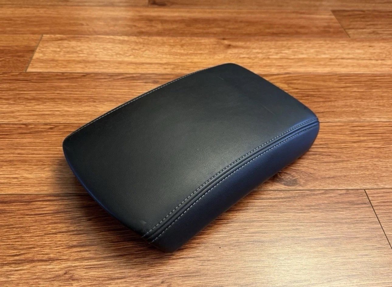 OEM 2014-2022 Infiniti Q50 Black Center Console Leather Armrest Lid