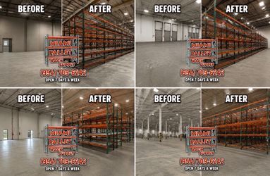 Teardrop warehouse pallet racking shelving