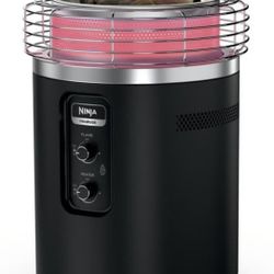 Ninja Fireside360⢠Outdoor Heater & Fire Pit with 3 Modes â Flame, Heat, Flame & Heat, Portable for Patio, Deck, Camping, Beach, Easy Control Flames a