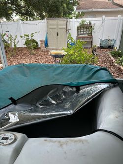 Inflatable Hot Tub / Spa – Works Great – Includes Cover & Pump – $150