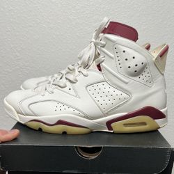 Jordan Retro 6s Maroon $50 FIRM NO TRADES 