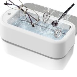 Ultrasonic Cleaner,40W 22oz (640ml) 48KHz Portable Professional Ultrasonic Cleaner for Jewelry, Eyeglass, Watches, Dentures, Ring, Blade Razor