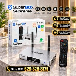 SUPERBOX A+ Superbox SUPERBOX New S8 Superbox S6 Pro Max Ultra SUPERBOX Superbox S7 Pro Max Ultra Vseebox Vsee Vsee Box V6 Max V6 Plus -- New