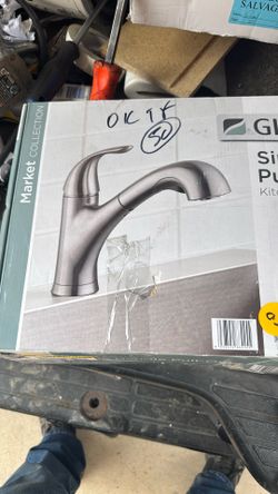 NICKEL KITCHEN FAUCET NEW