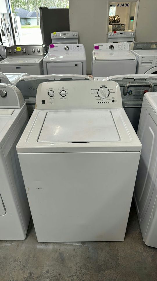 Kenmore Top Load Washer White - Multiple Cycles Sturdy Build