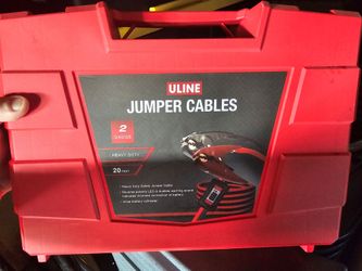 Uline heavy duty jumping cables