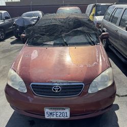Toyota Corolla Parts Only