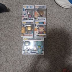RARE FUNKOS CASES INCLUDED 