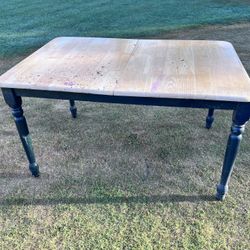 Extending Kitchen Table - Comes With Free Matching Chair!!