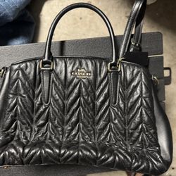 Coach Black purse 