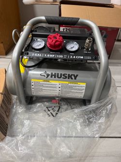 Husky 2 gal air compressor