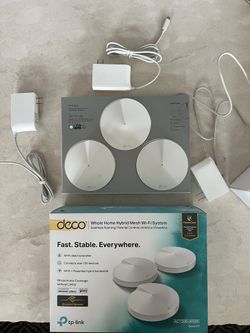 Deco P7 Whole Home Hybrid Mesh WiFi System