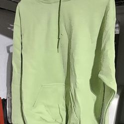 (BB - 38) GILDAN GREEN HOODIE FRONT POUCH SIZE MEDIUM 