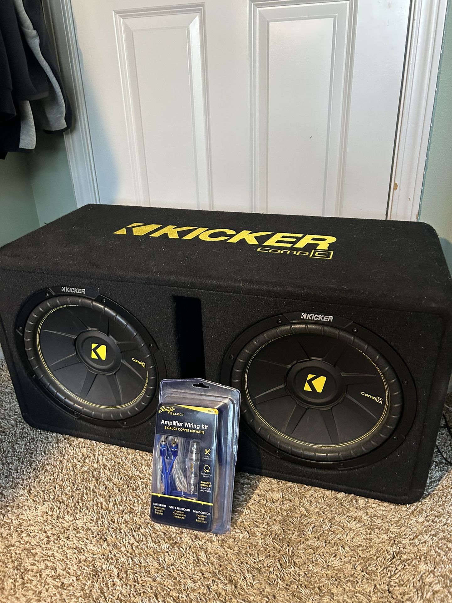 Two 10” Subwoofers (kickers)