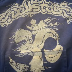 Blue Hell star Hoodie