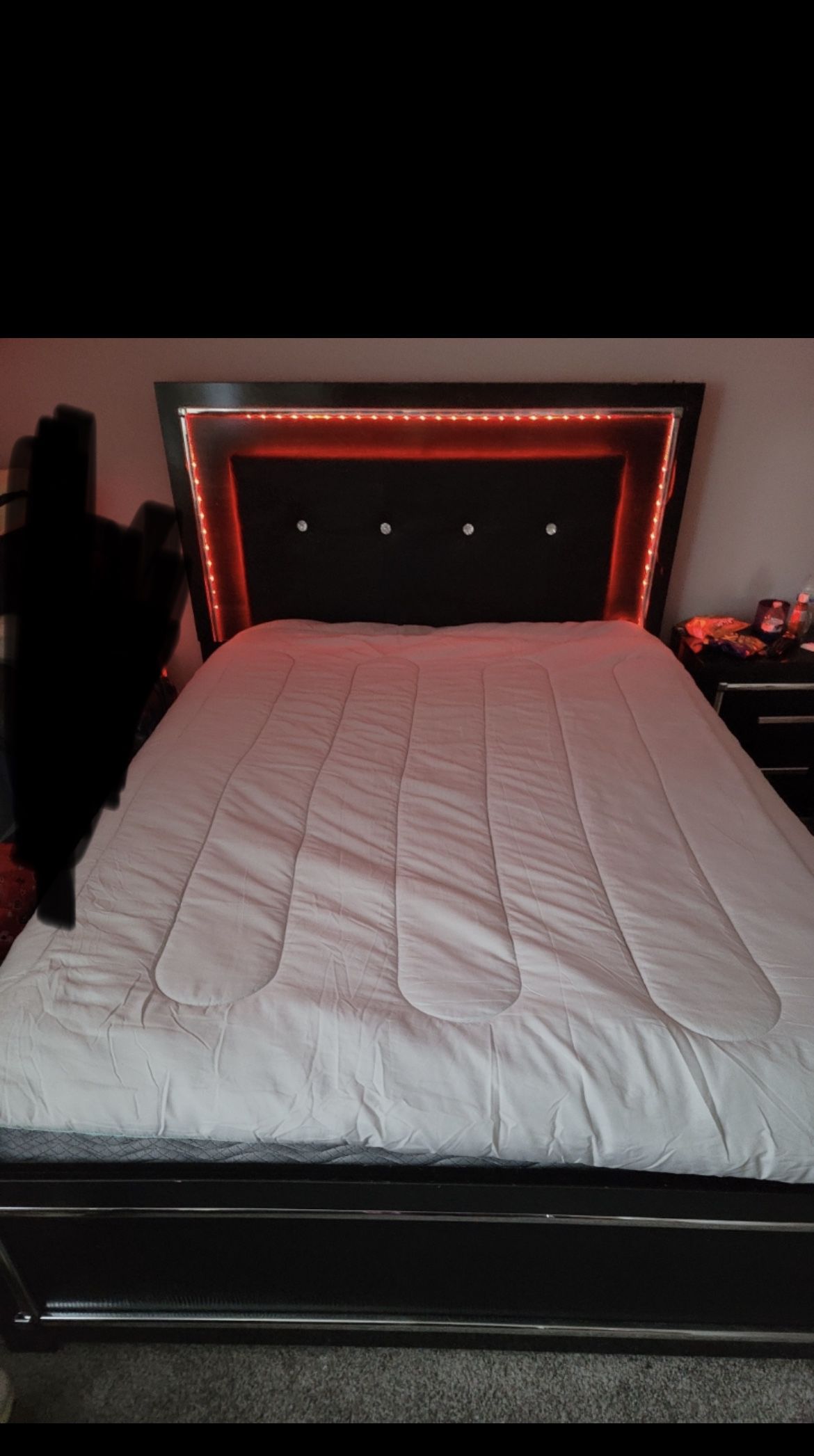 Bedroom Set, Color Black 
