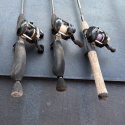 Shimano Fishing Reel And Poles 