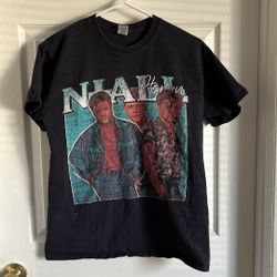 Niall Horan vintage style print T-shirt unisex medium
