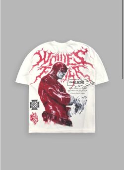 DARC SPORT DARK VIGILANTE 1 OF 500 PREMIUM OVERSIZED TEE IN CREAM
