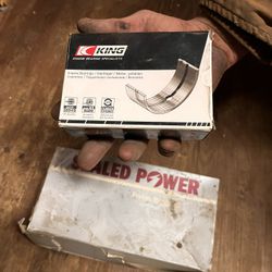 King Main Bearing Set MB554AM010; AM-Series .010 for 265-327 