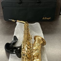 Klingt Alto Saxophone - Good Condition with Case