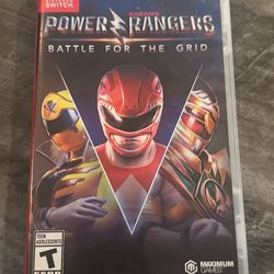 Nintendo Switch POWER RANGERS 