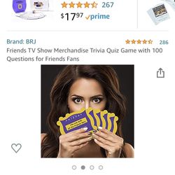 Friends Card Game