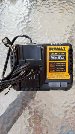 New DeWalt charger