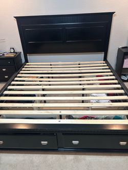 King bed frame
