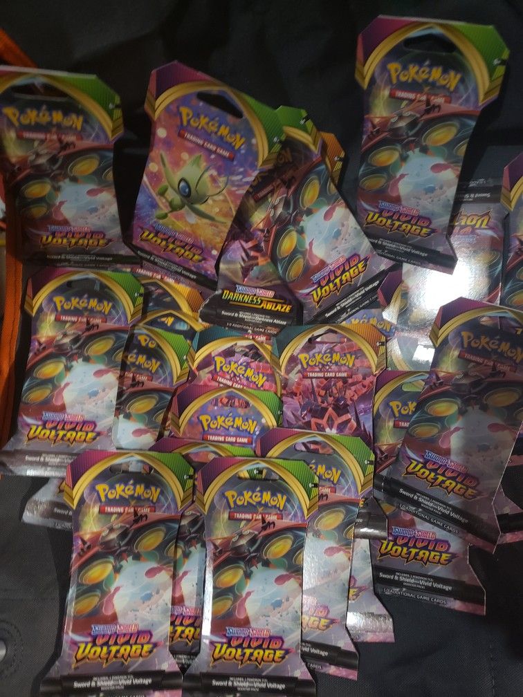 Pokemon - 10 Various Packs (2021-current) -$31.99