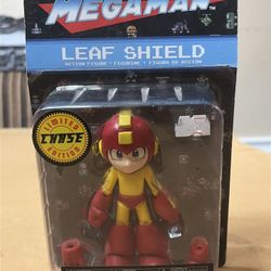 2018 Funko Mega Man Leaf Shield Red Atomic Fire Chase Funko 4.5" Action Figure