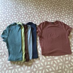 Cropped  Ribbed Tops