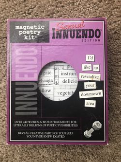 Magnetic Poetry Word Kit