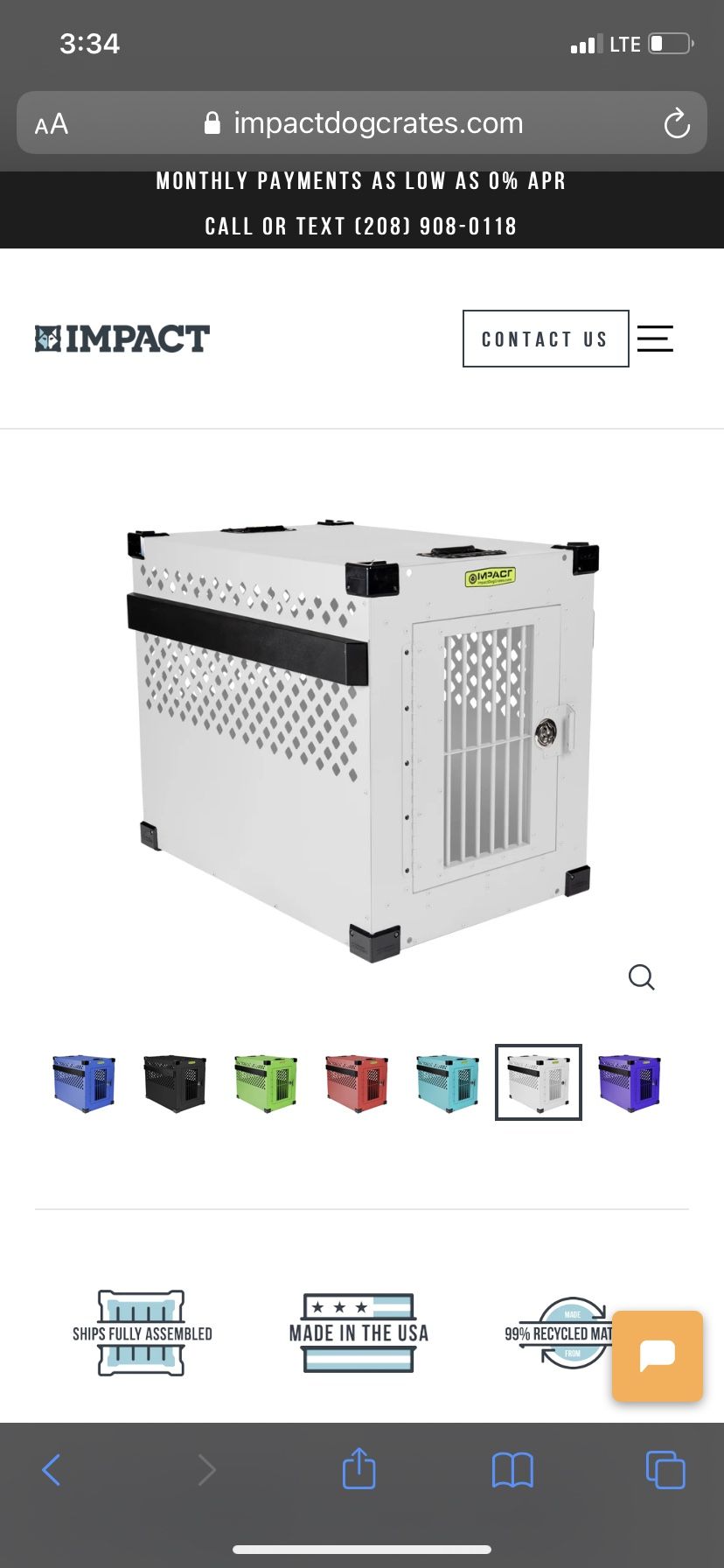 Impact Dog Crate