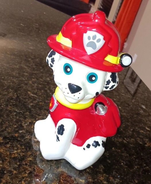 Paw Patrol, Marshall Dalmatian Ceramic Piggy Bank
