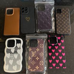 (7) Brand New iPhone 14 Pro Max Phone Cases