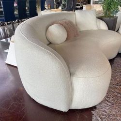 Brand New Ivory Sofa And Loveseat 