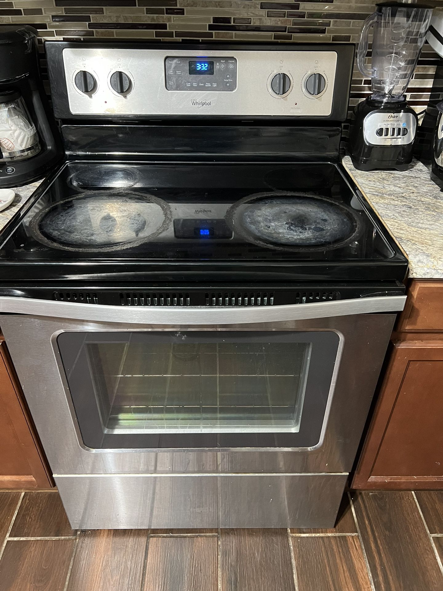 Free Whirlpool Ceramic Stove And Oven!
