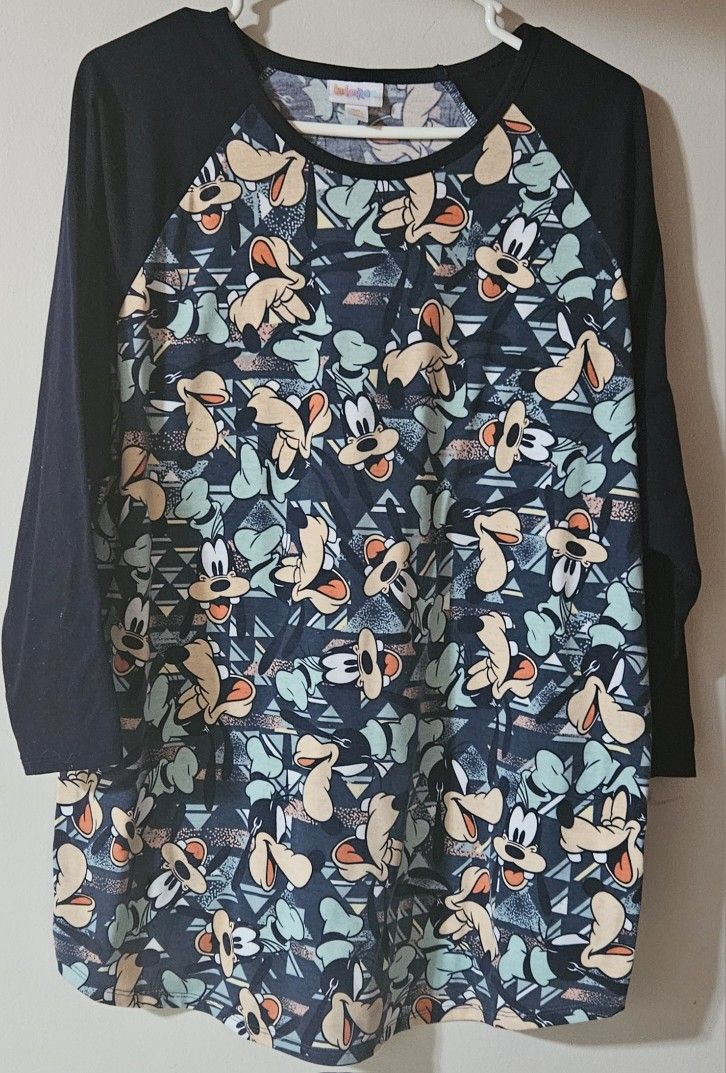 3x Woman's Lularoe Goofy Inspired Top
