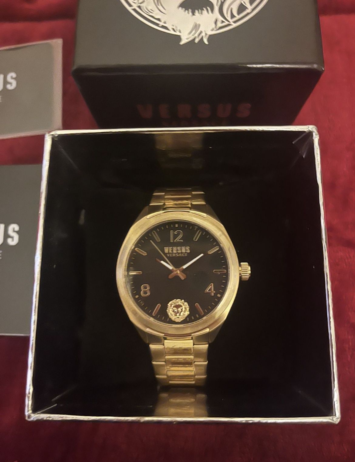 Men’s Gold Versace Watch