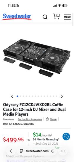 Odyssey DJ Coffin Case