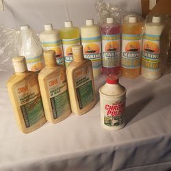 Boat Cleaner 11 Products Mostly Brand New 