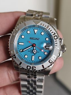 Custom Seiko Yacht Master Watch 
