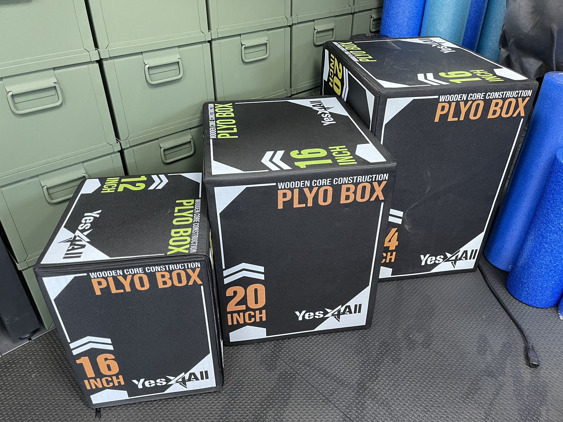 PLYO BOXES🔹SPORTS FITNESS GYM EQUIPMENT 
