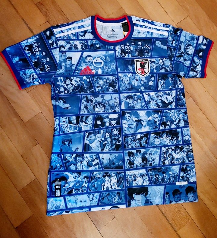 New Japan Anime Soccer Jersey Size XL