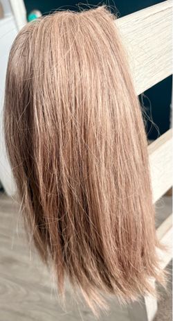 Synthetic child wig