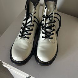 White Dr Martens